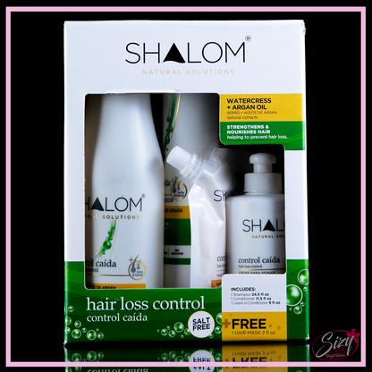 Kit Para Control Caída Argán y Berro Shalom