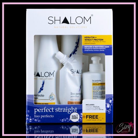 Kit Para Liso Perfecto Con Keratina Shalom