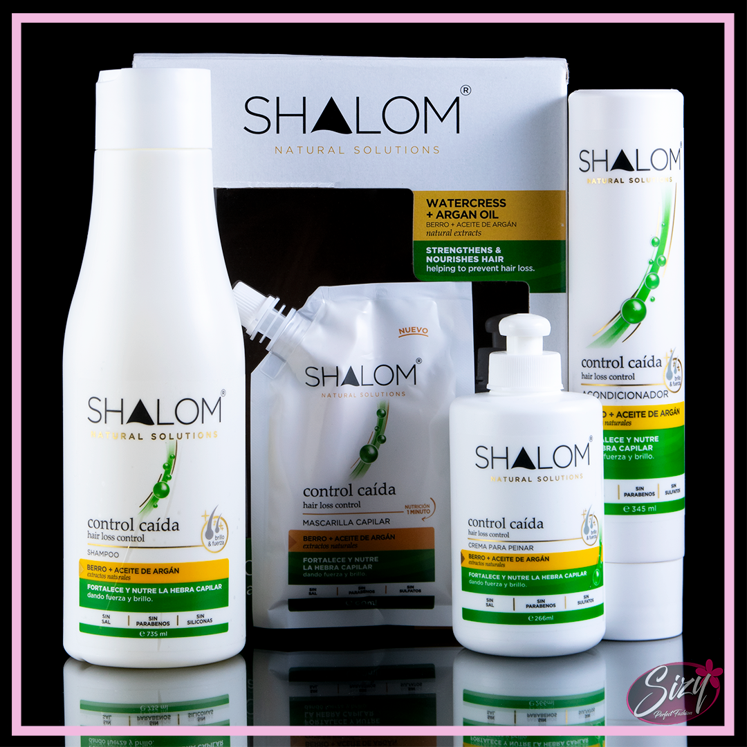 Kit Para Control Caída Argán y Berro Shalom