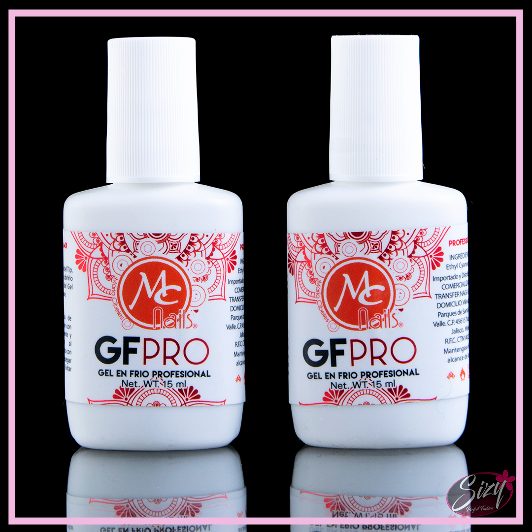 Resina Gel Frio Para Uñas GF PRO Mc Nails