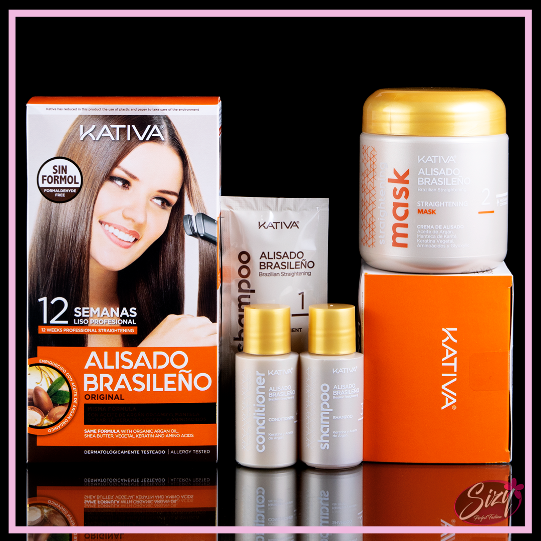 Kit Kativa Alisado Brasileño Con Keratina