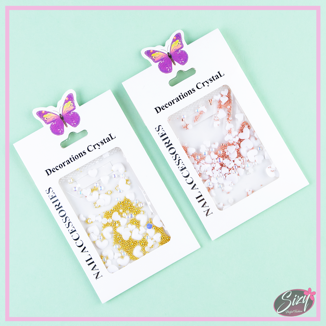 Bolsa De Perlas y Balines Para Uñas o MakeUp