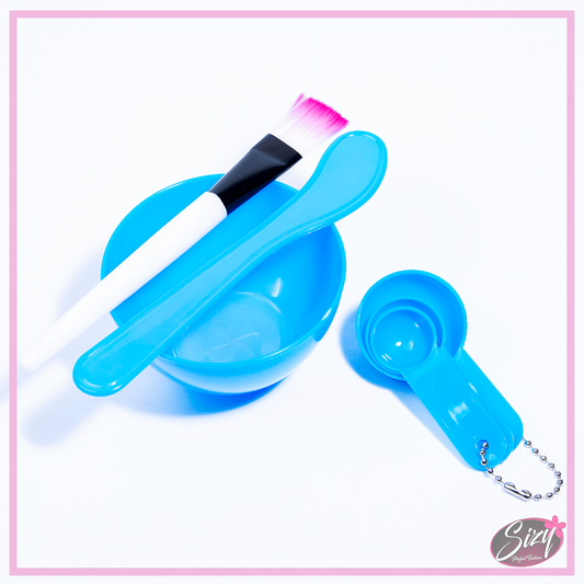 Set Bowl Para Hacer Mascarilla Facial
