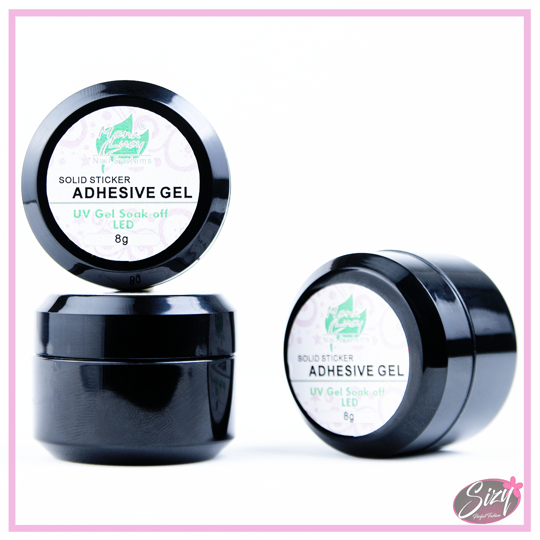 Adhesivo Gel Sólido Para Uñas Completas UV/LED