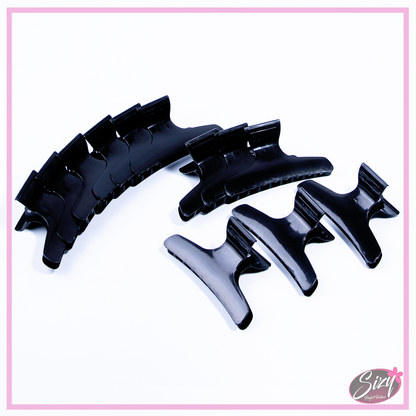 Kit De 12 Ganchos Pinza Mariposa