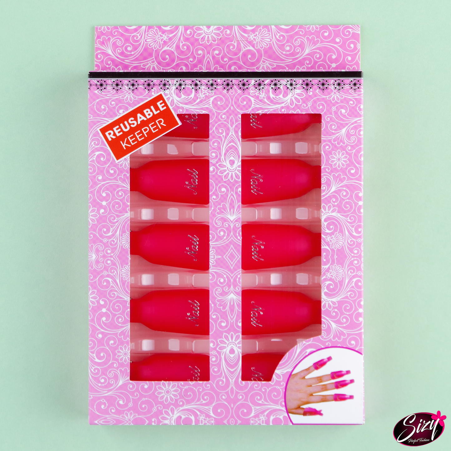 kit Gancho Re-movedor De Acrílico Rosa