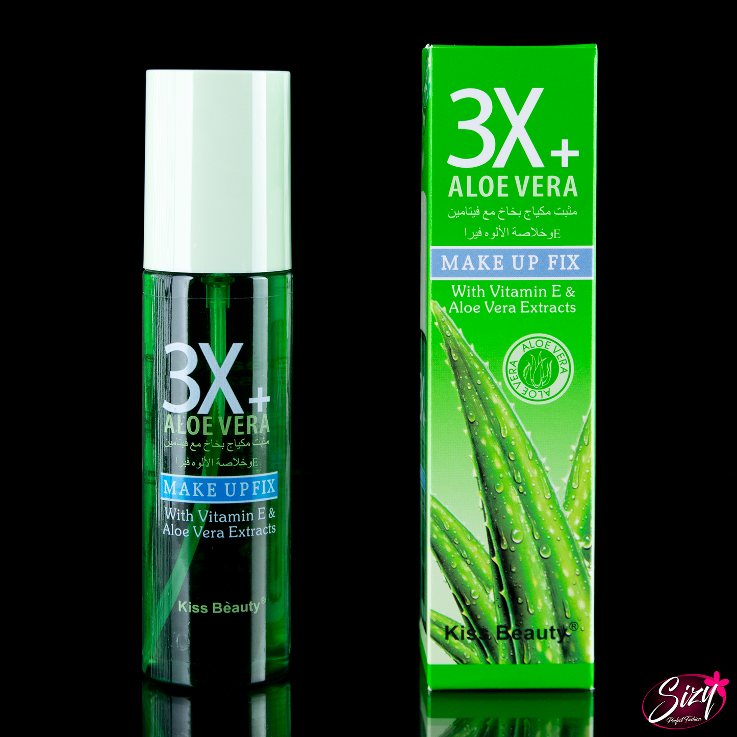 Fijador De Maquillaje 3X+ Aloe Vera Kiss Beauty