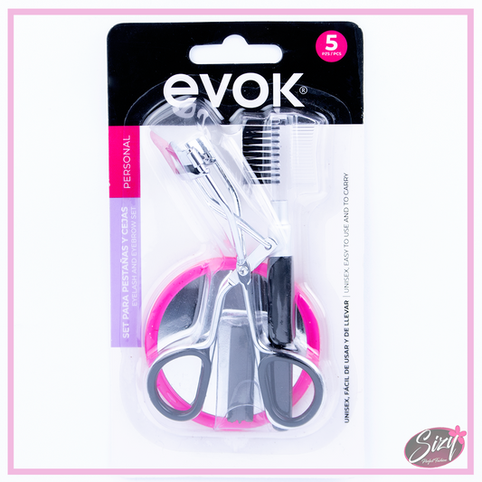 Set Para Pestañas y Cejas Evok