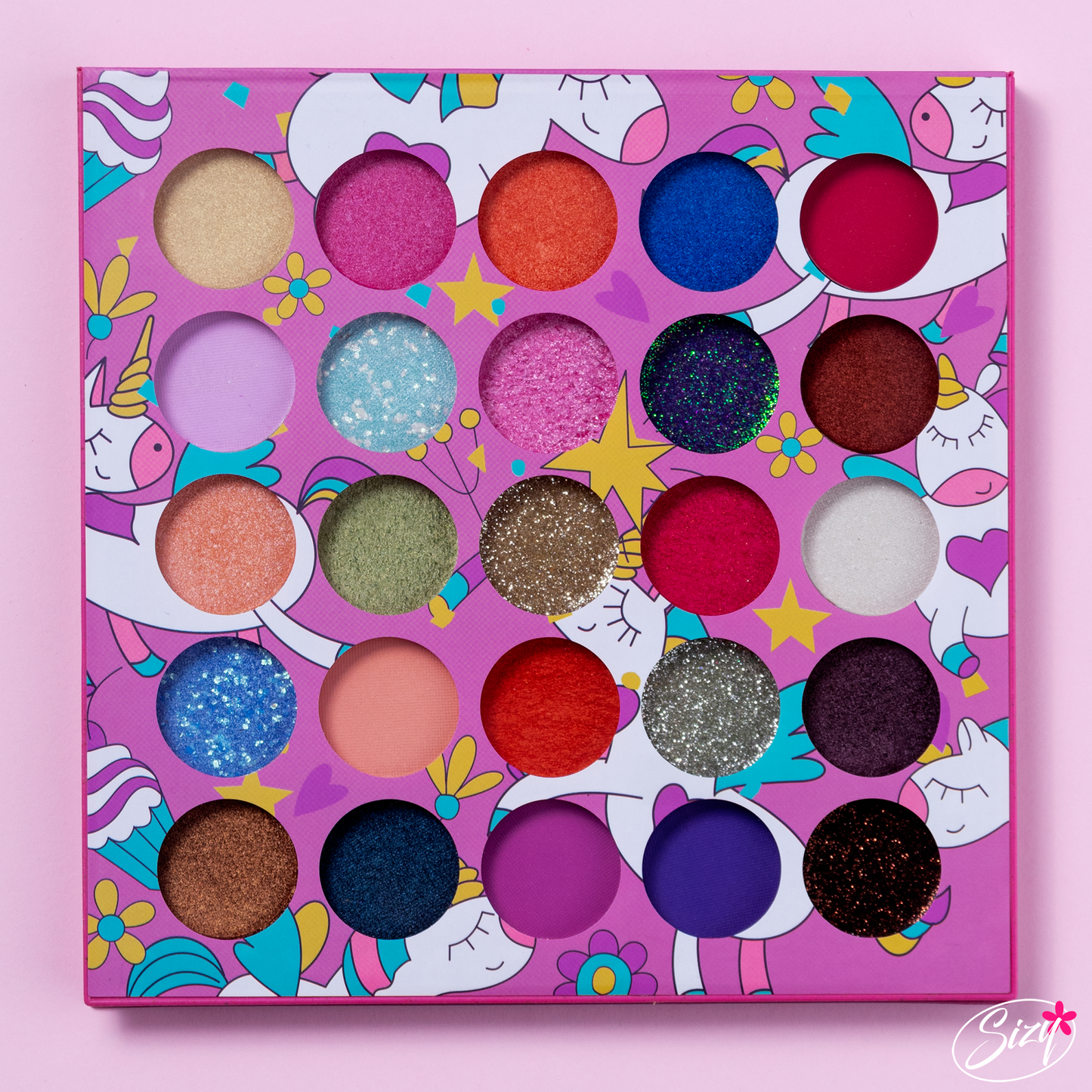 Paleta De Sombras Unicornio 25 Tonos