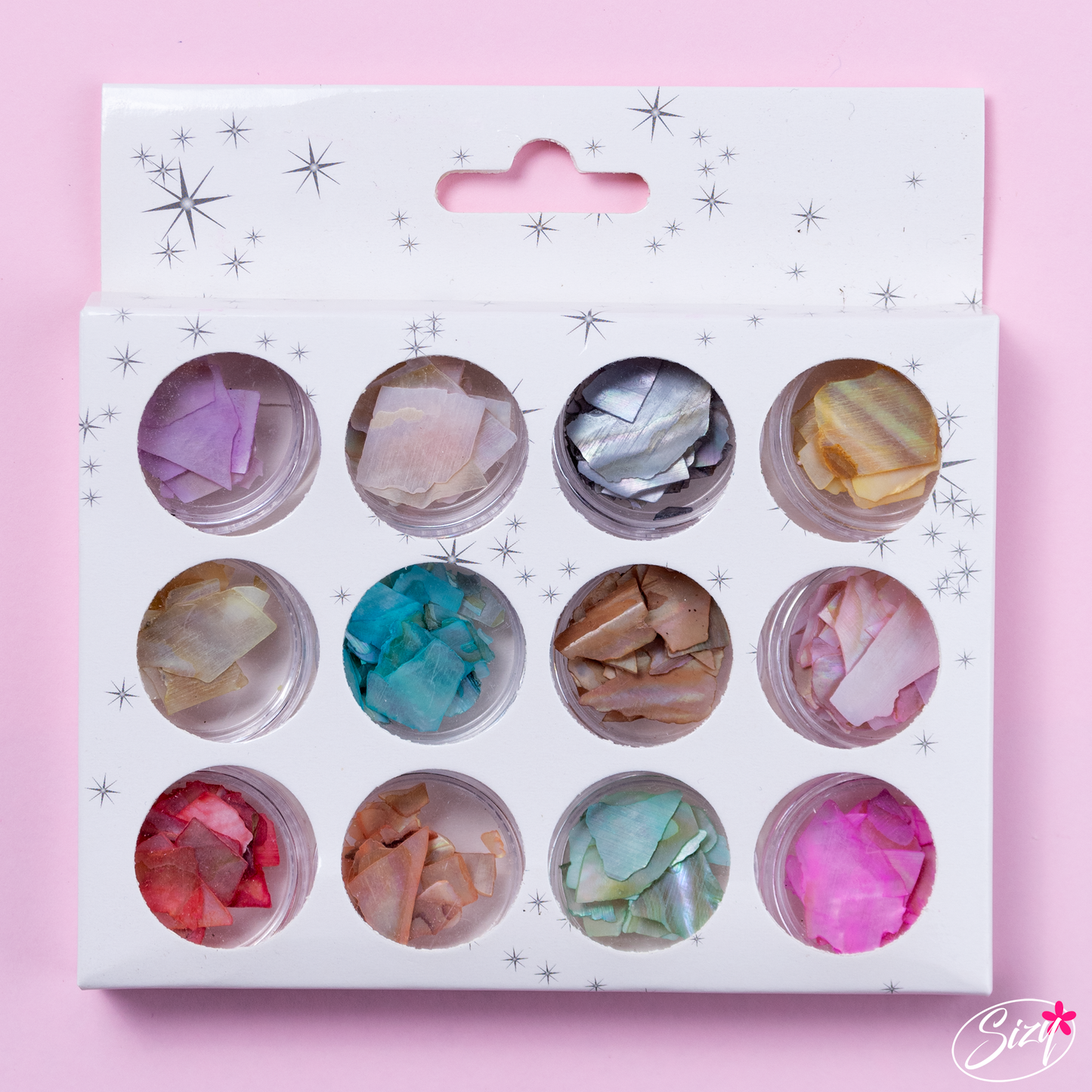 Paquete De Cascara Nácar Fina Joligel Para Decoración De Uñas