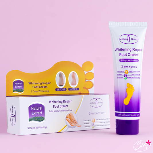 Crema Blanqueadora Y Reparadora De Pies Aichun Beauty