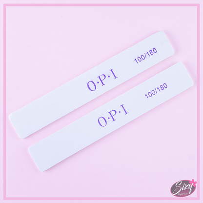 Lima Para Uñas  - O.P.I Cuadrado Blanco 100/180