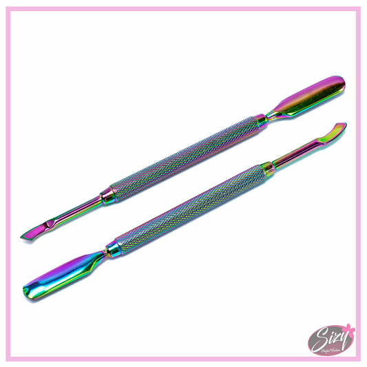 Beauty Tools Empujador De Cutícula En Acero Tornasol