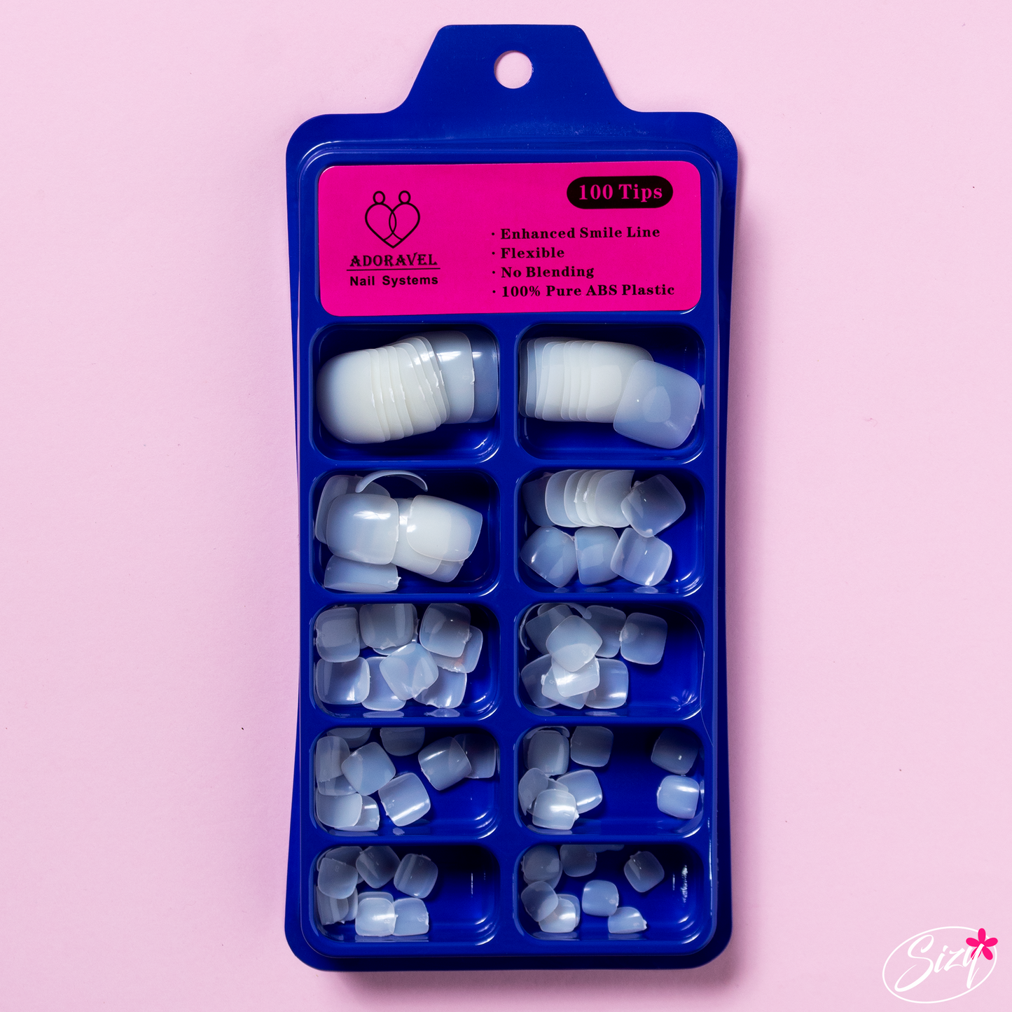 Uñas Postizas Para Pies Natural