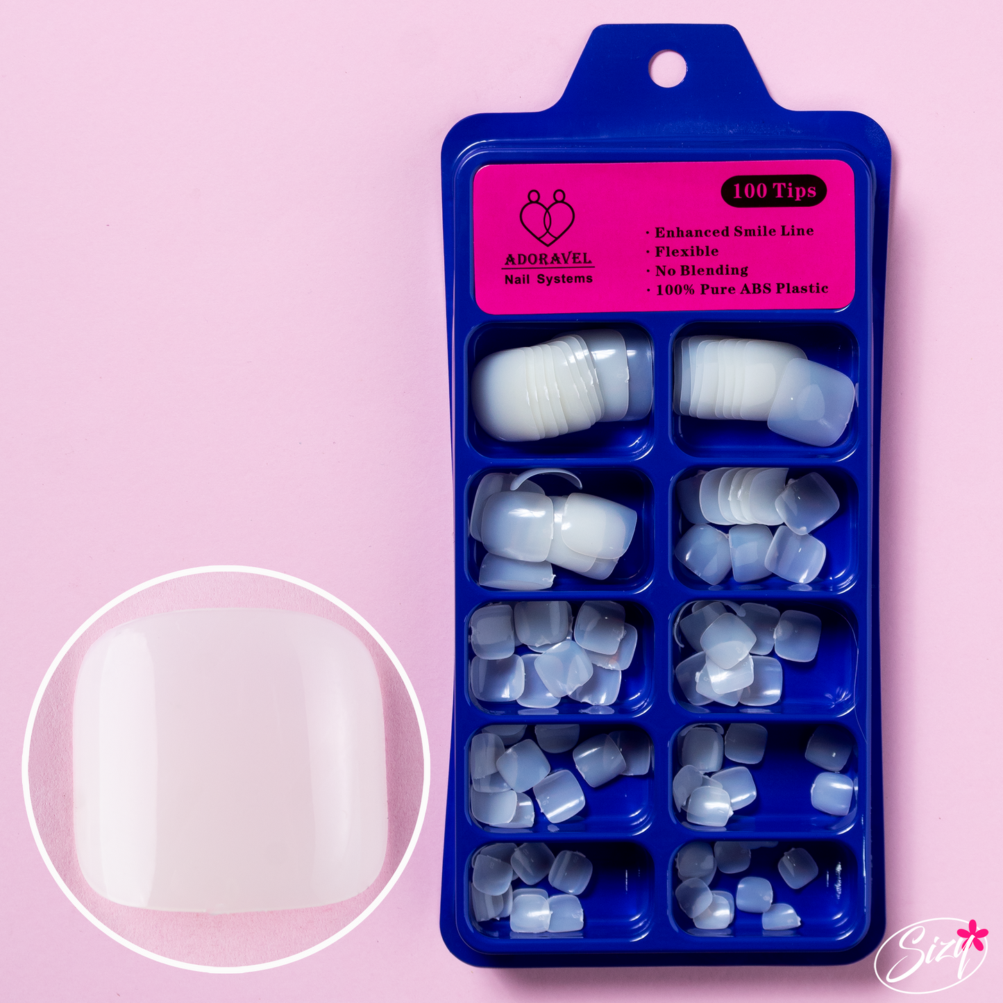 Uñas Postizas Para Pies Natural