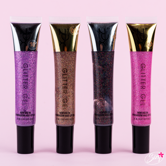 Sombra Gel Con Glitter