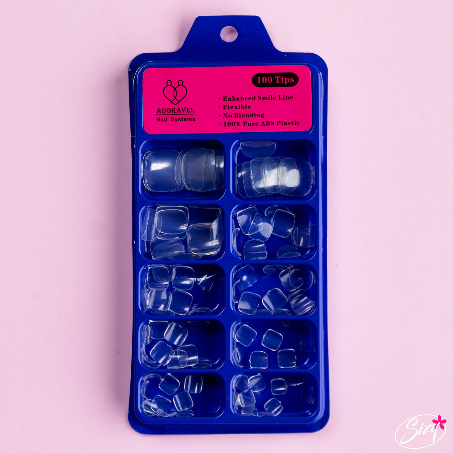 Uñas Postizas Para Pies Transparente