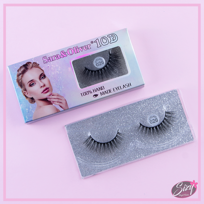 Pestañas Postizas Sara y Oliver 10D