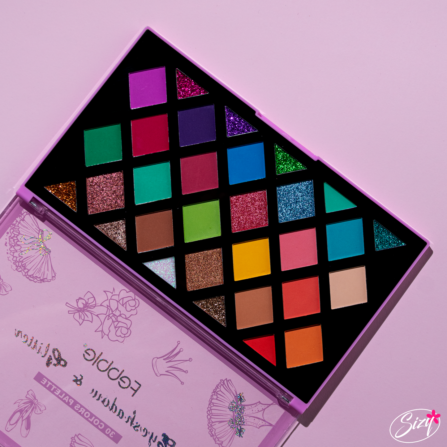 Paleta De Sombras 30 Tonos Febble