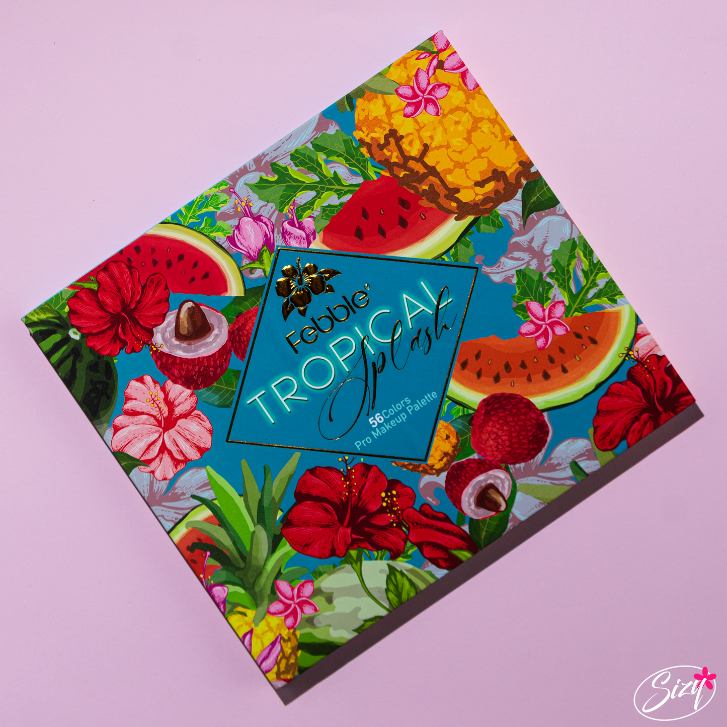Paleta De Sombras TROPICAL SPLASH PALETTE - FEBBLE