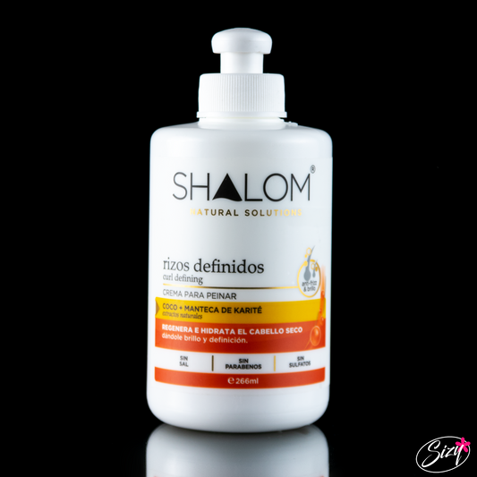 Crema Para Peinar Rizos Definidos Shalom