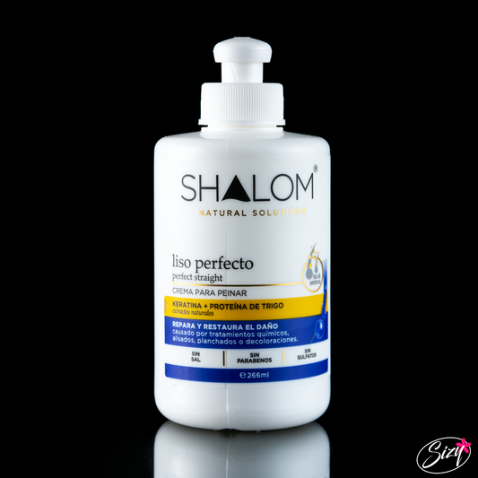 Crema Para Peinar Liso Perfecto Shalom