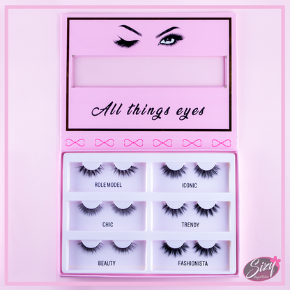 Set De Pestañas Postizas Lash Book J-Lash