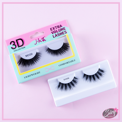 Pestañas Postizas 3D Extra Volumen J-Lash