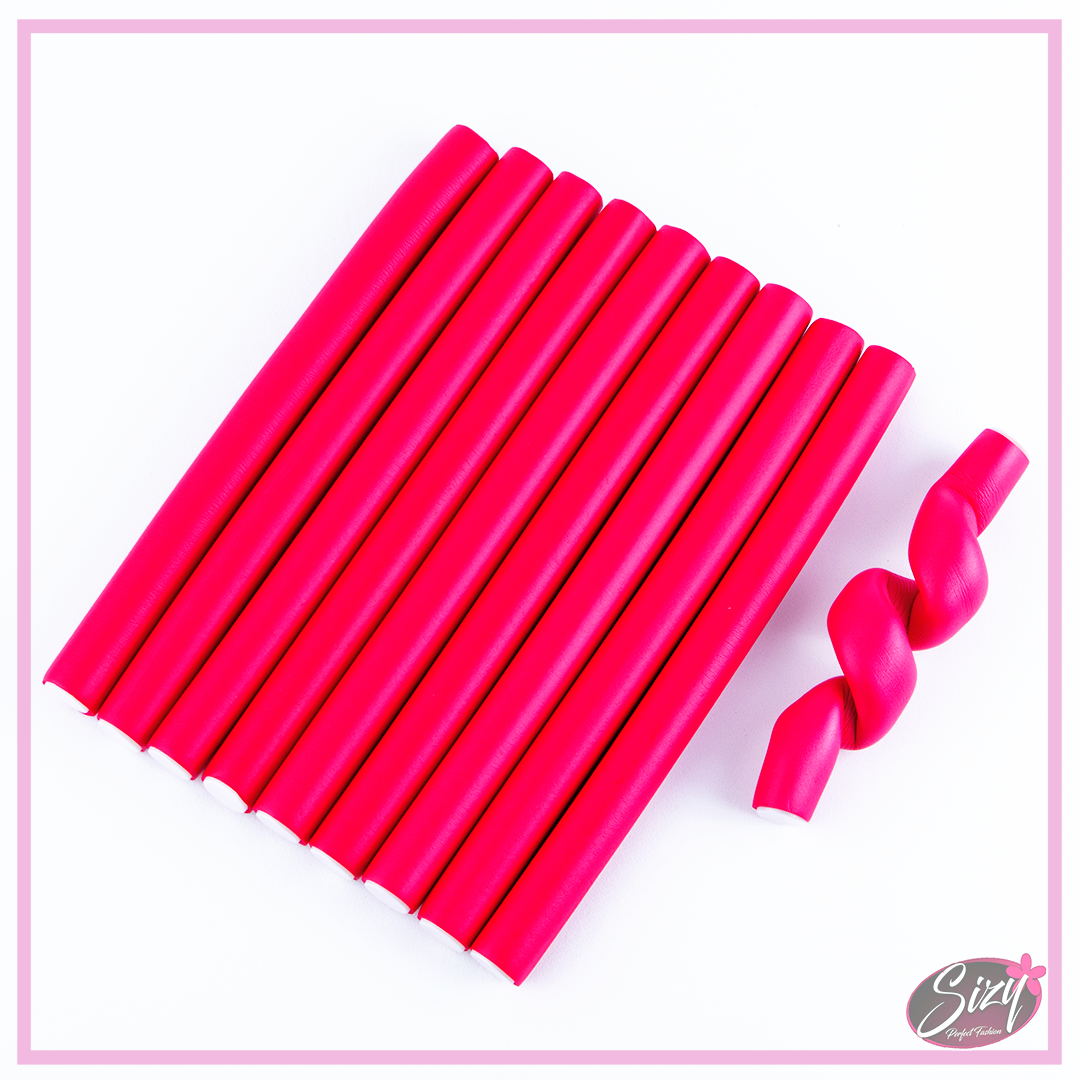 Set Tubos Tipo Bodys Para Rizar El Cabello Grande
