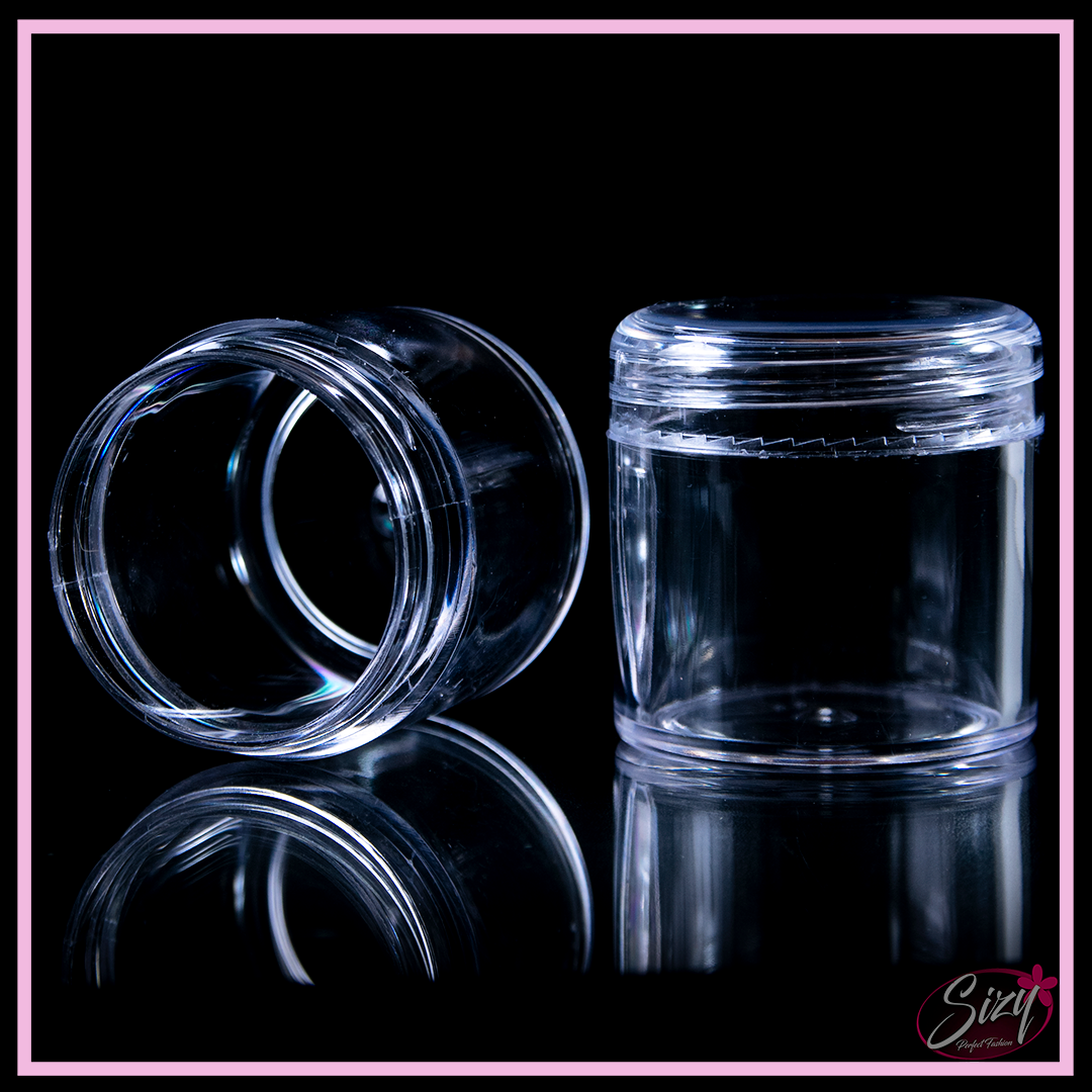 Contenedor Vacío De Plástico Transparente