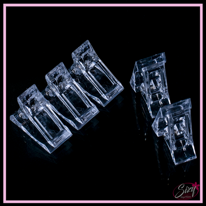 Paquete Clip Para Aplicación Poly Gel