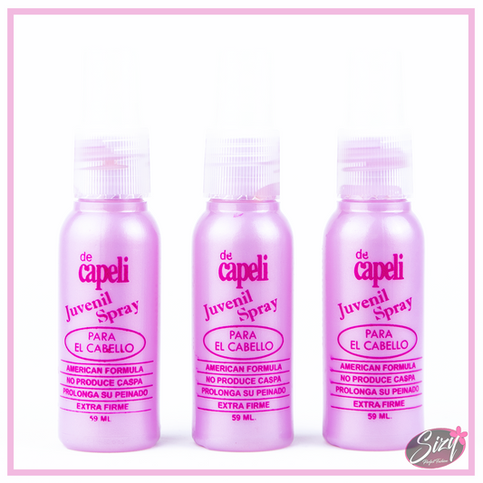Spray Fijador CAPELI Extrafirme Pequeño 2oz