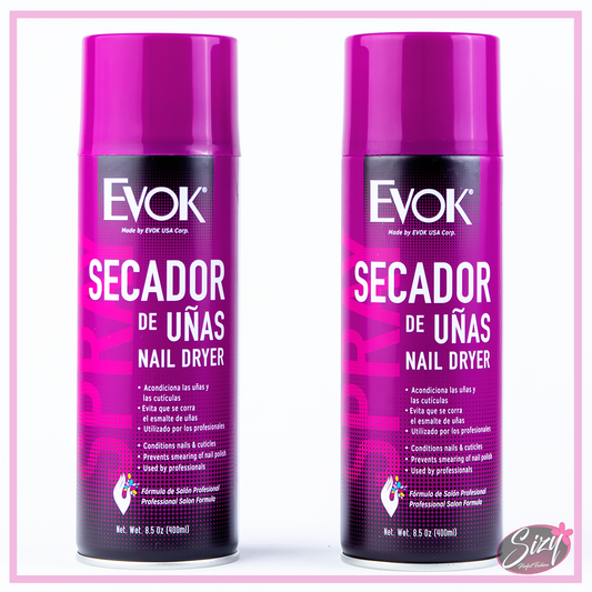 Spray Secador De Uñas Profesional Evok