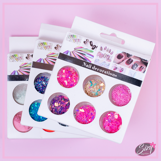 Caja De Decoración Para Uñas