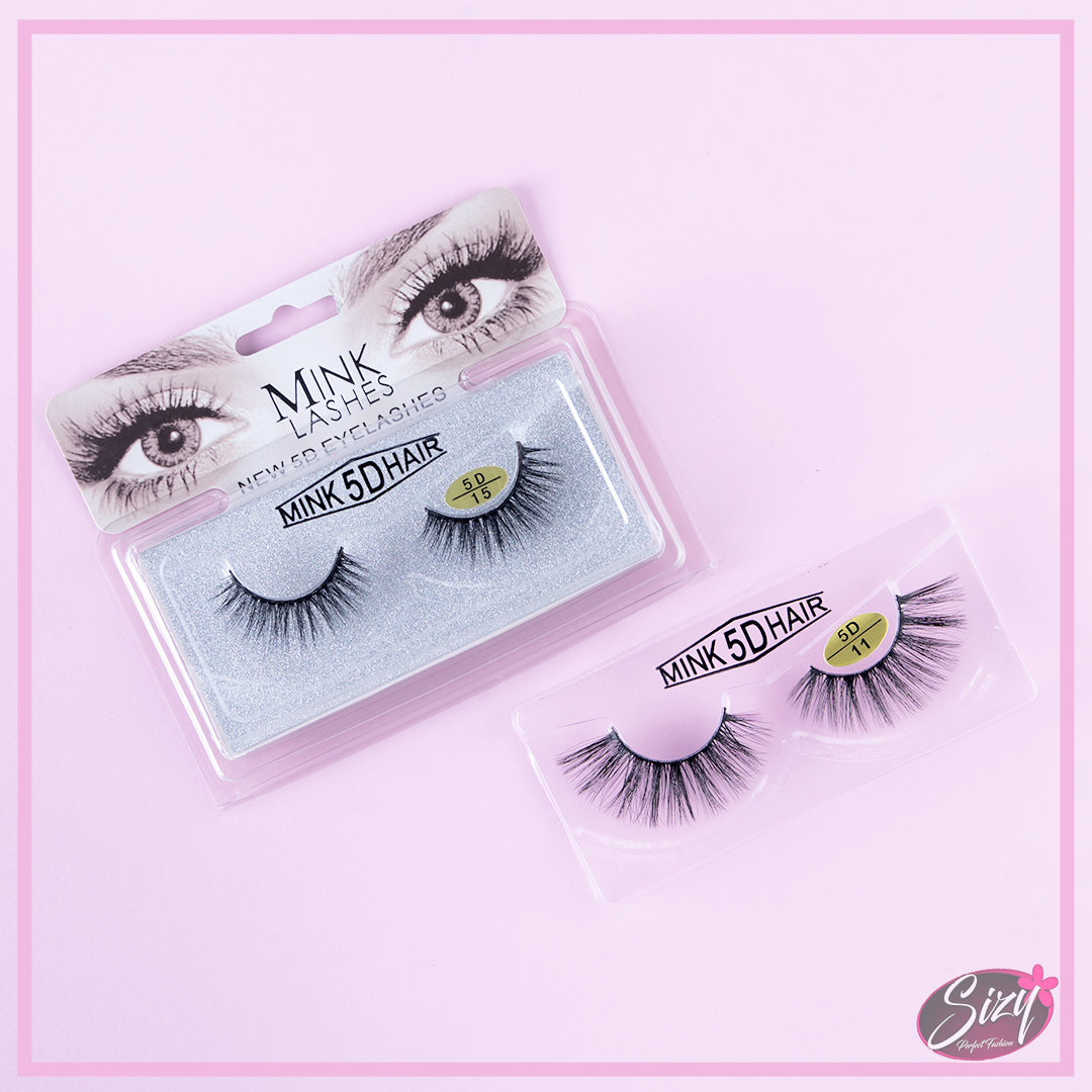 Pestañas Postizas Mink 5D Hair