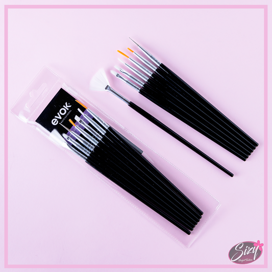 Kit Pinceles Para Decoración Evok