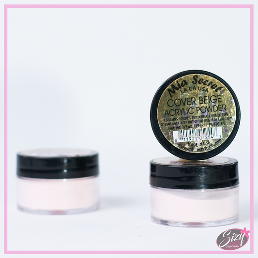 Polvo Acrílico Cover Beige- Mia Secret 1/2OZ