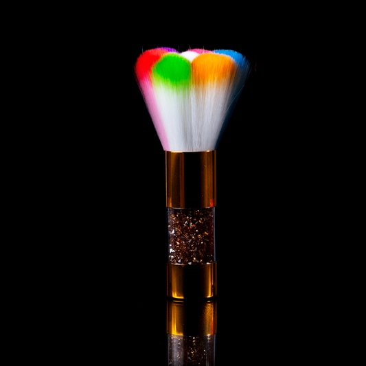 Bledo Decorado Sacudidor De Residuos Grande