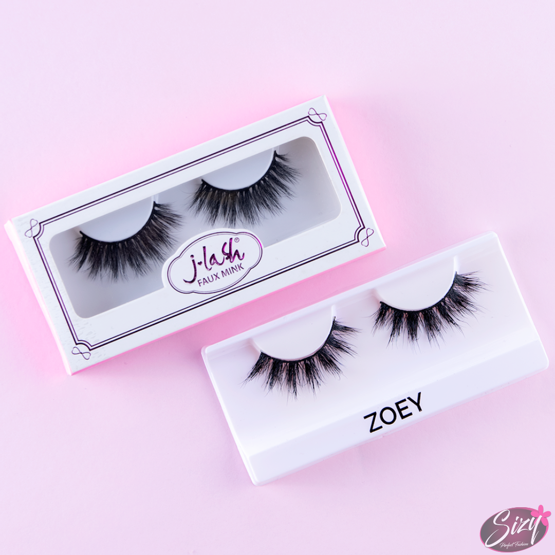 Pestañas Postizas Faux Mink Zoey J-lash