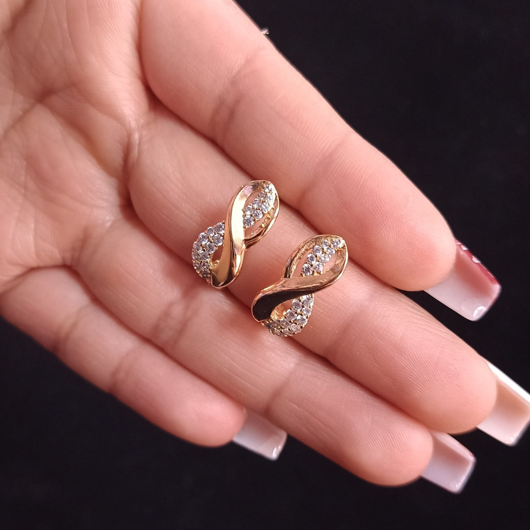 Aretes Infinito Doble