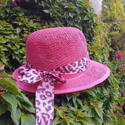 Sombrero Para El Sol Clásico Rosa