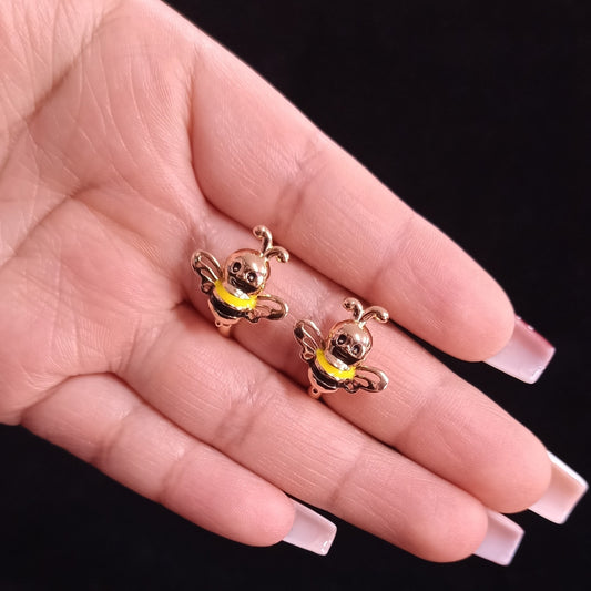 Aretes Diseño Abeja